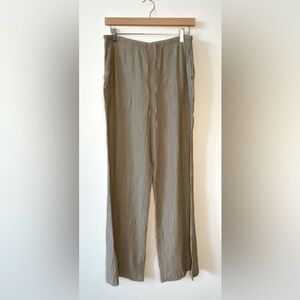ZARA CRINKLE DRAWSTRING PANTS WOMENS SIZE MEDIUM‎